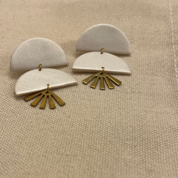 Polymer clay earrings SET - Picture 4 of 6